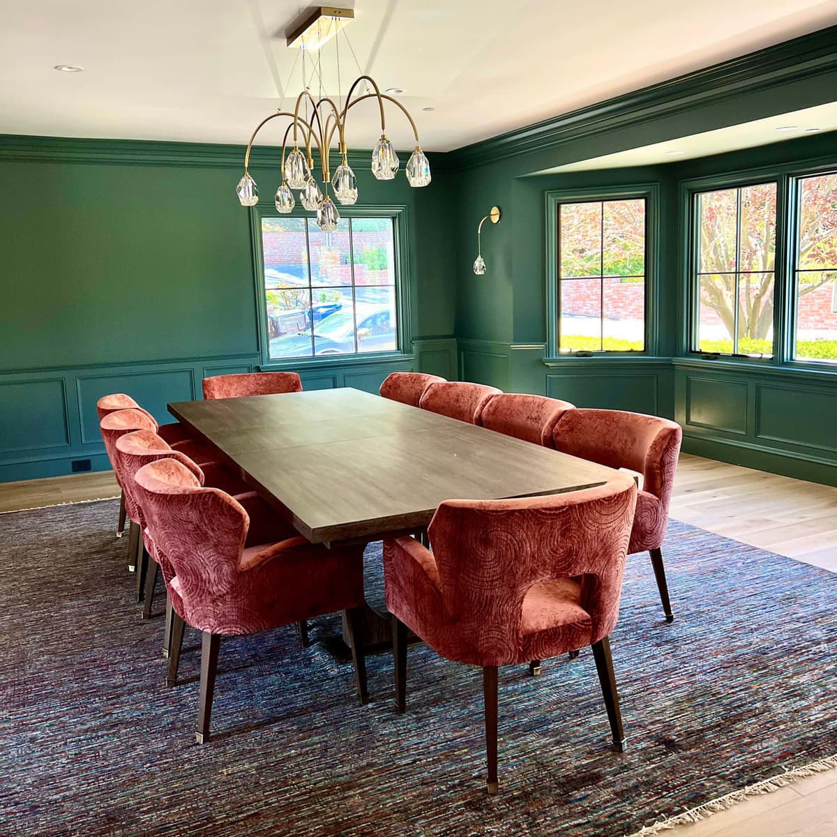Stylish living space with Aja Rugs craftsmanship